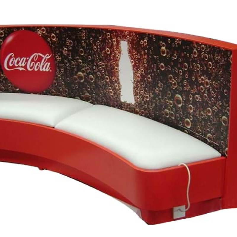Custom furniture for coke