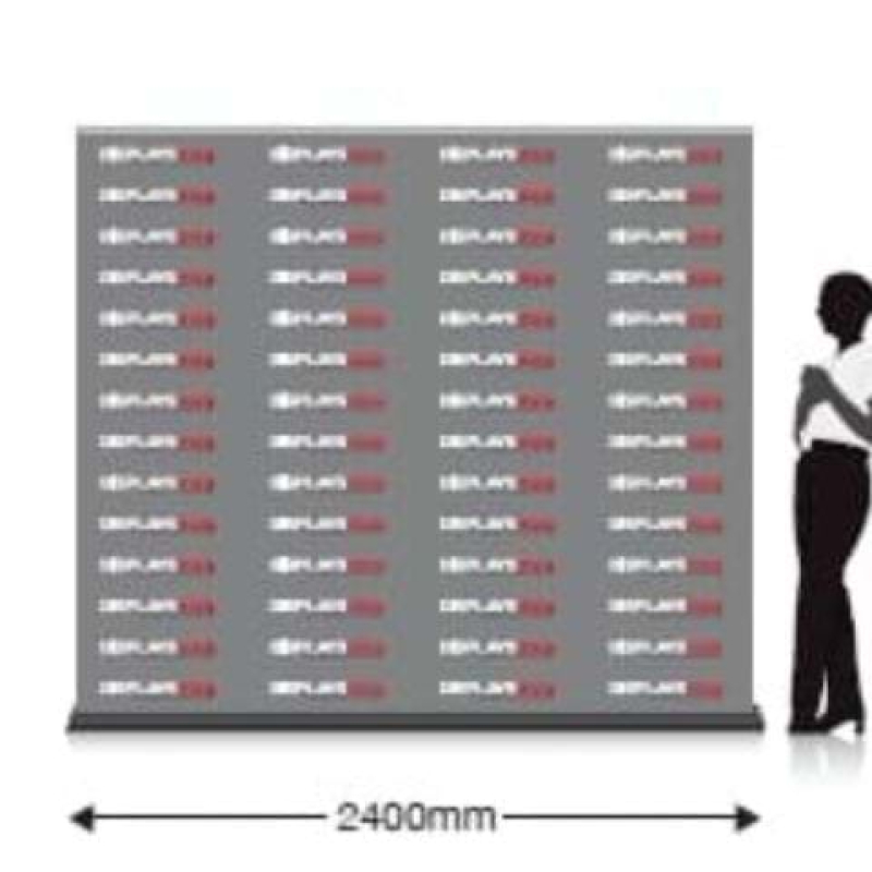 Extra wide pull up banner