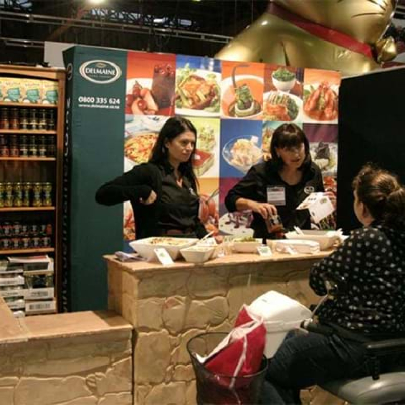 Foods Exhibition Stand
