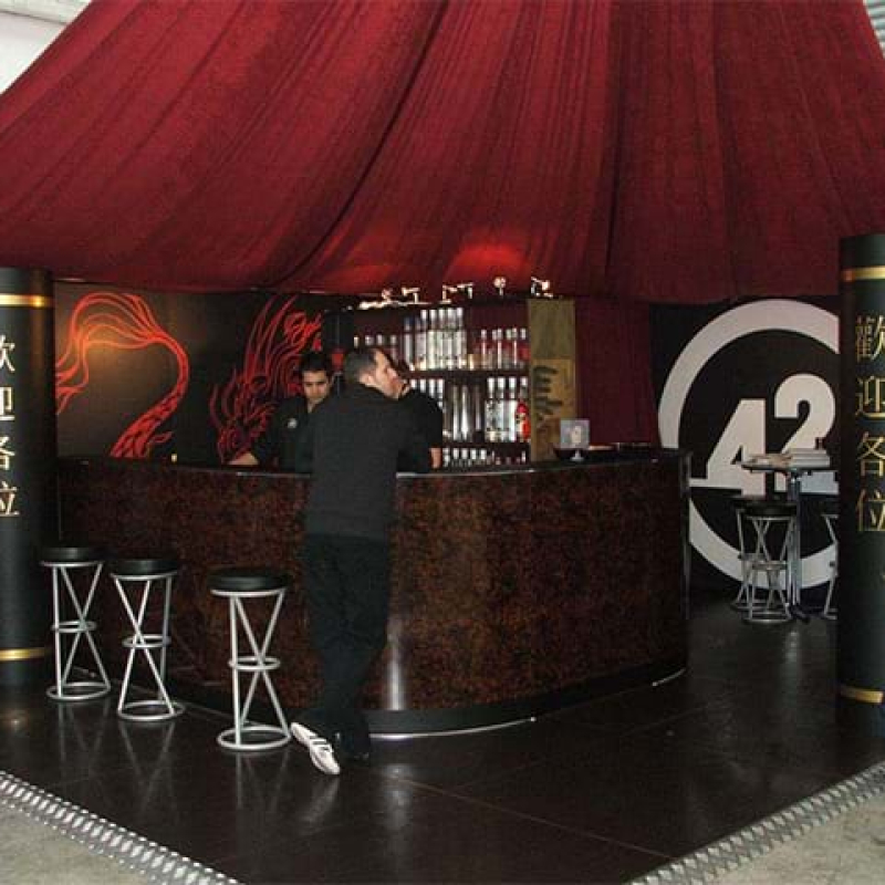Themed bar display
