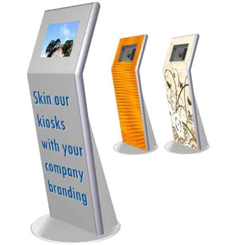 Custom kiosks with touch screen