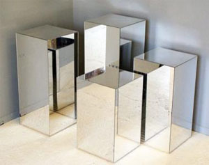 Mirror Plinths