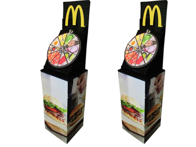 Plinth and Prize Wheels