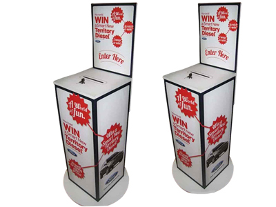 Competiton Entry Box for Cruise Ships